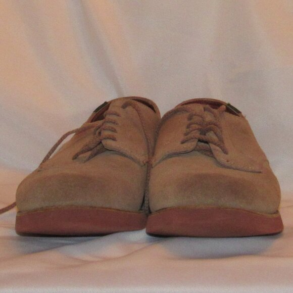 G.H. Bass & Co Exeter Tan Suede Leather (5723) Shoes Men's Size 11 Made in USA - Picture 2 of 12